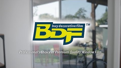 How to Install Window Film: Quick and Easy! by BDF BuyDecorativeFilm