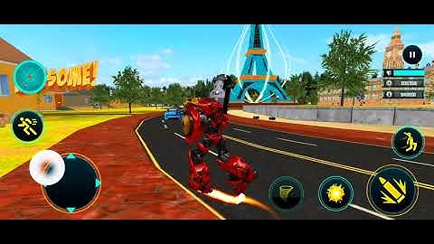 BMX Robot Transform Mosquito: Robot BMX Games #2 Android Gameplay