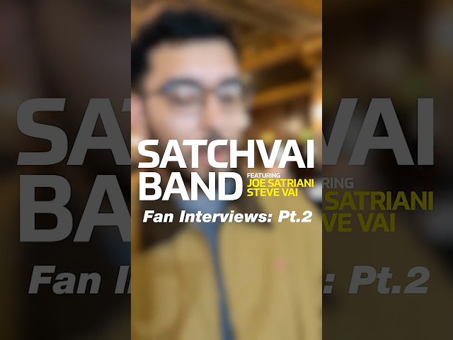 #SATCHVAI Fans Talk Favorite Live Tracks From The #SurfingWithTheHydraTour 🌊🎶
