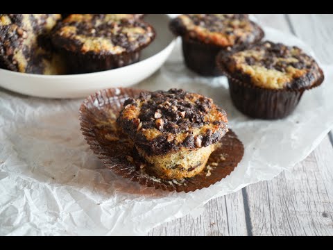 Video: Bananmuffins Med Peanøttekrem