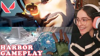 Harbor Gameplay Revealwow  Valorant Reaction