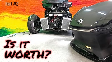 Part 2 Can-Am Spyder RT20 Upgrades: Game Changer or Waste of Cash? MartinTheVlogger Reveals All