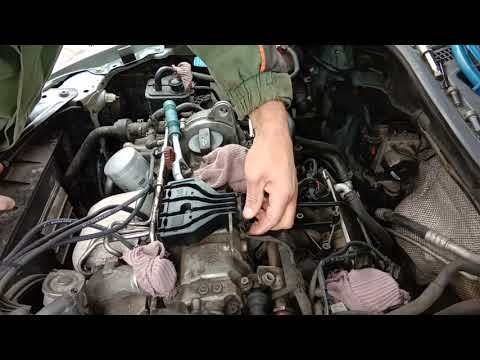 Форсунка топливная. Снятие форсунок. 1.2 TSI