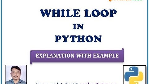 While Loop in Python | While Loop in Python in Hindi