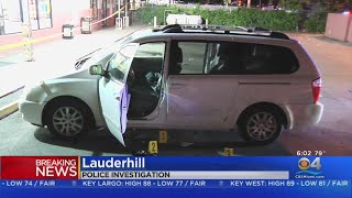 Lauderhill Police Investigation Focused On Vehicle In Front Of Convenience Store