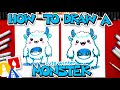 How To Draw A Cute Winter Monster