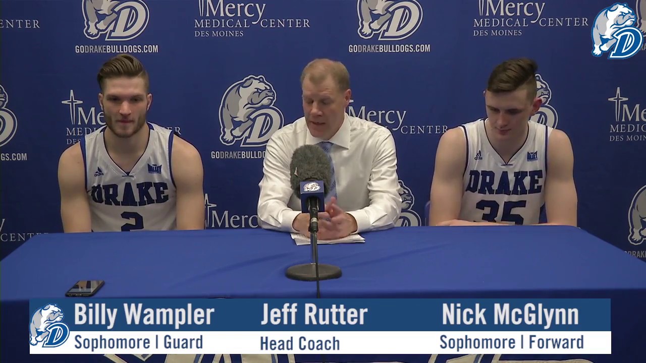 Drake Men's Basketball vs South Dakota State Press Conference YouTube