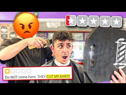 Going to the WORST Reviewed Barber in my City.. (1 STAR)