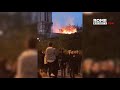 Notre Dame: French pray in the streets while firemen tried to stop the fire