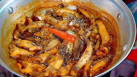 Ít ai biết kho cá cách này ,vừa thơm màu đẹp CÁ BÓNG KHO TIÊU