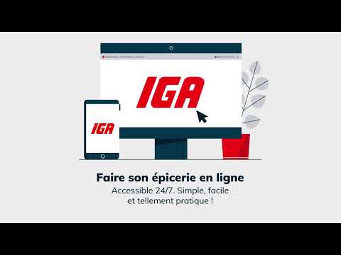 IGA en ligne - Tutoriel