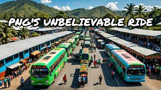 The Unbelievable Public Transport System in PNG - you will be shocked Part 1