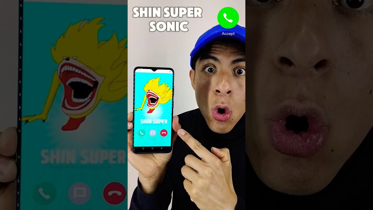 ESTÁ SEDIENTO SHIN SUPER SONIC LLAMADA 