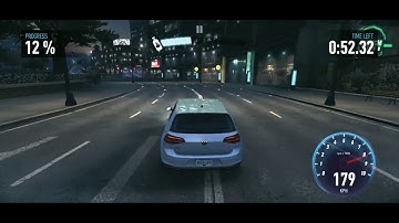 New chapter 2 KRIS begins with Time Trial, and completed with Volkswagen Golf GTI Need for speed NFS