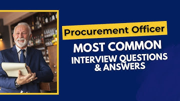Procurement Officer Interview Questions and Answer for 2025