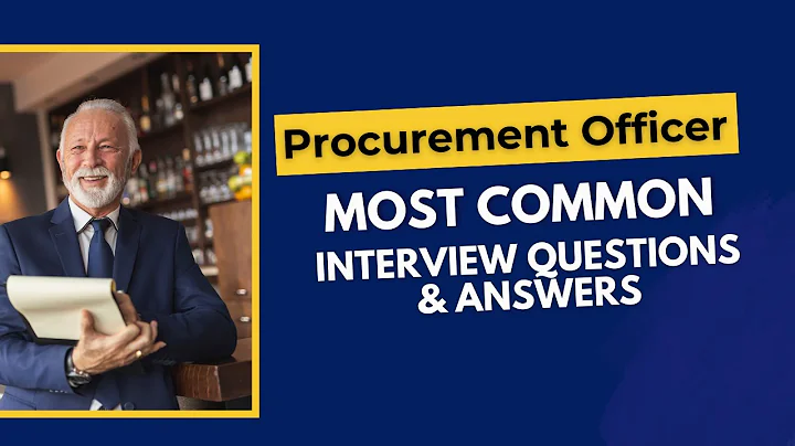 Procurement Officer Interview Questions and Answer for 2025