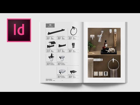 Katalog Şablonu Nasıl Oluşturulur ? | Adobe İndesign CC