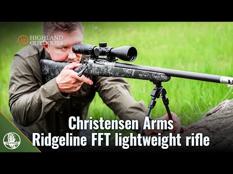 Christensen's lightweight mountain rifle, the Ridgeline FFT