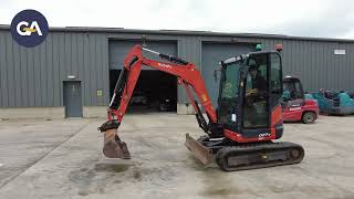 2016 KUBOTA U27-4 2.7T EXCAVATOR