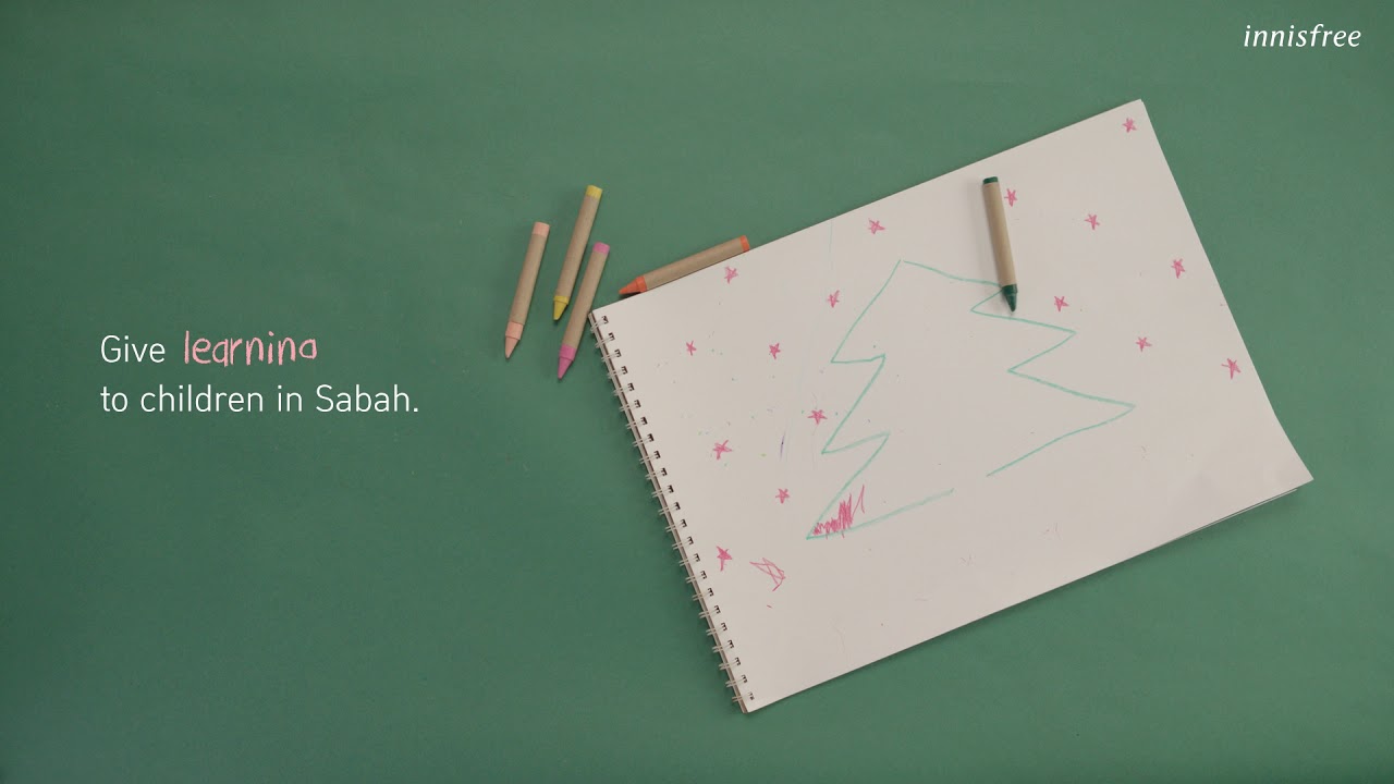 AREA 51 Presents | Innisfree Malaysia  Merry Green Christmas - Give Learning Tools 2018