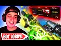 Cloakzy & Tfue Vs. BOT Warzone Lobby...