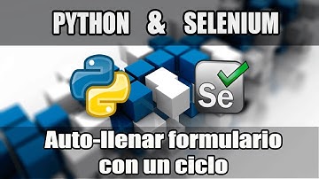 🤖☄️Llenar automáticamente  un Formulario | Selenium con Python☄️🤖