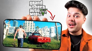 Gta 5 On Mobile 100% Real Play Gta 5 On Android & Ios Gta 5 Android Gameplay