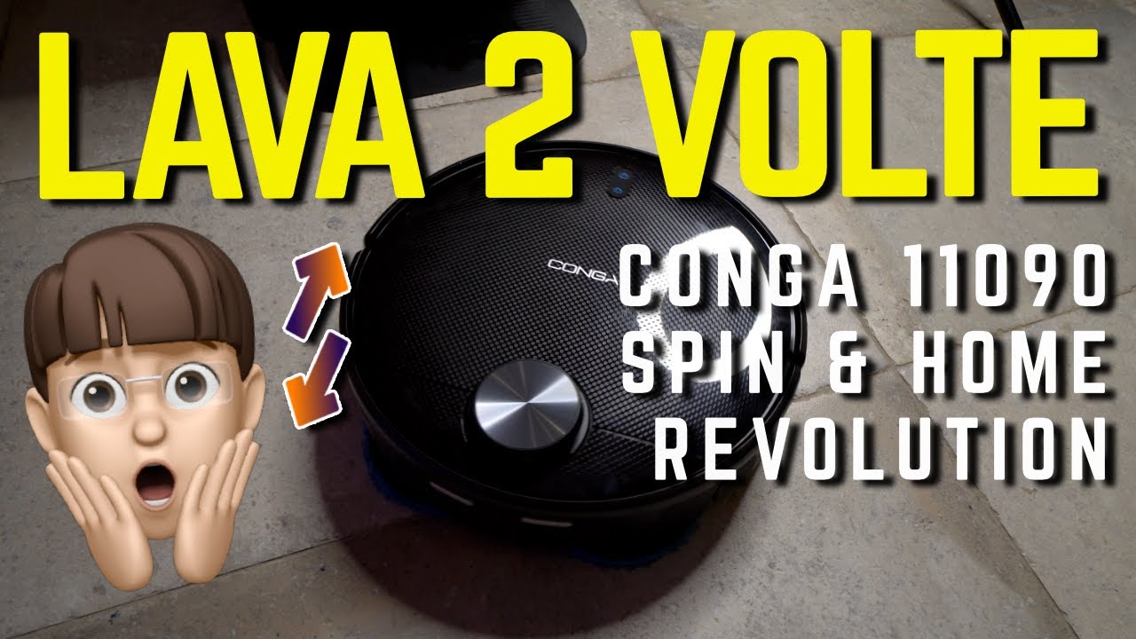Conga 11090 Spin Revolution Home&Wash - Robocleaners