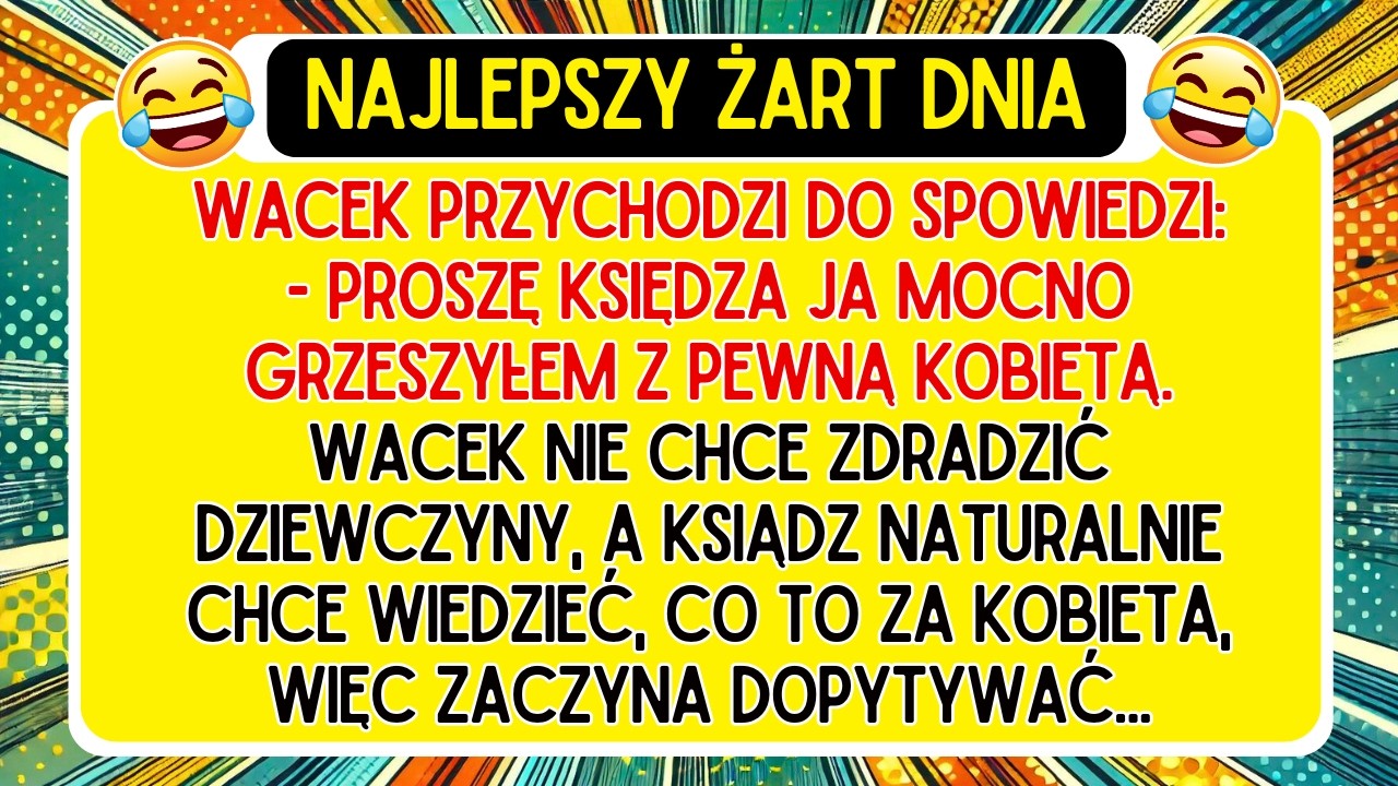 Z którą kobietą grzeszył Wacek? 🤫😂 ZAKAZANE kawały o kobietach! 🤣