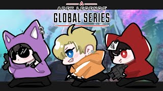 【APEX】ALGS CC#2　1日目行くぞおおw/なつみ&王子※10分遅延【エーペックスレジェンズ】