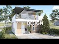 SIMPLE HOUSE DESIGN WITH ROOF DECK | 6.00m x 8.65m (88 sqm) | 1 BEDROOM