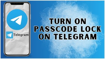 How To Turn On Passcode Lock On Telegram? 2024 | Telegram