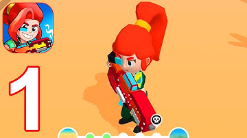 Mr Hero : Zombie Hunter - Gameplay Part 1 All Levels 1 - 12 Max Level (Android, iOS) #1