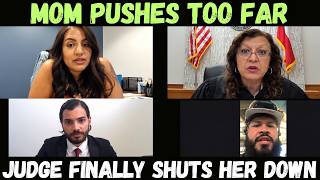 Mom Acts SMUG in Court Until Furious Judge Finally SHUTS HER DOWN #CourtroomDrama #Judge
