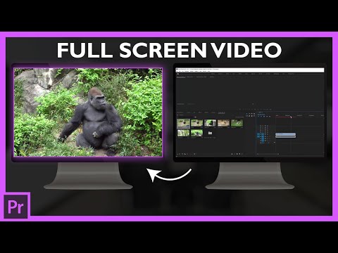 Full Screen Preview in Adobe Premiere Pro