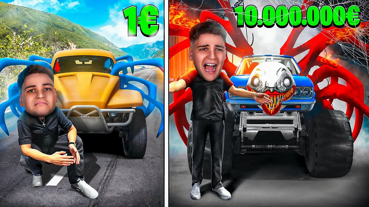 1€ VS 10.000.000€ ΚΑΤΑΡΑΜΕΝΑ ΑΜΑΞΙΑ ΣΤΟ GTA RP