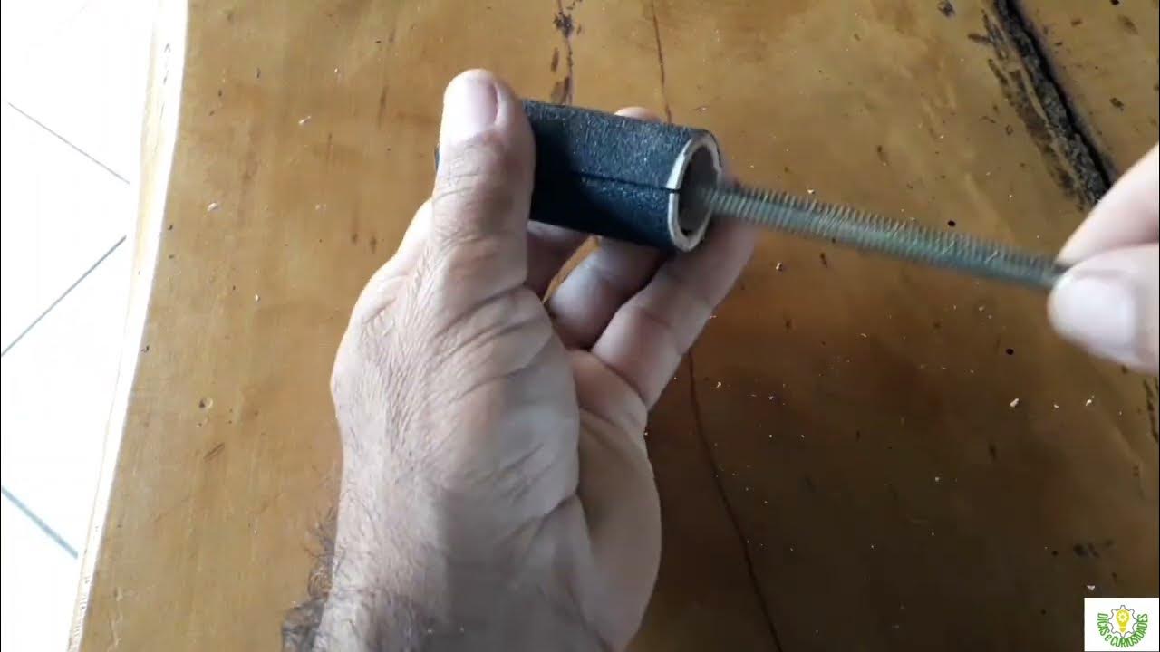 How to Sand Using a Drill FERRAMENTA CASEIRA YouTube