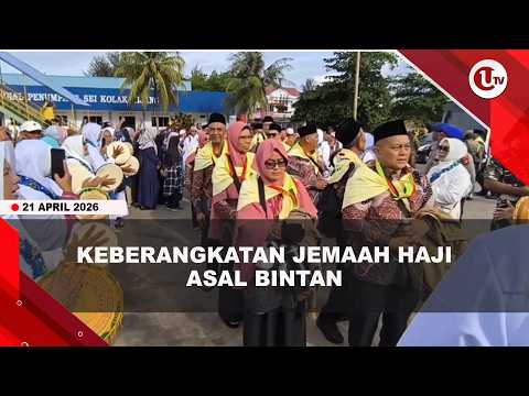 44 JEMAAH HAJI BINTAN DIBERANGKATKAN MENUJU EMBARKASI BATAM | U-NEWS