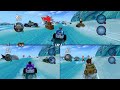 Beach Buggy Racing 2 - 3 Players Split Screen Fun with Friends (PS5 4K)