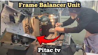 Frame Balancer Unit Make At Jig Grinding Machine Jig Grinding Machine Job Operation Pitac Tv
