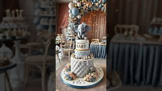 🐘🎈Elephant theme cake  #birthdayparty #cake screenshot 5