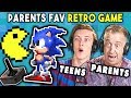 Parents Play Their Favorite Video Game With Their Teens (Sega, Atari) | REACT