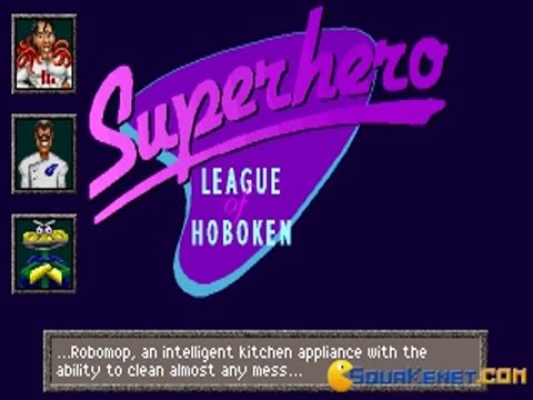 Superhero League of Hoboken gameplay (PC Game, 1994)