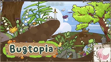 Decorating some Colorful Terrariums! 🐞🐜 🌿 | Bugtopia 🐞🌿 | No commentary ☕🌙