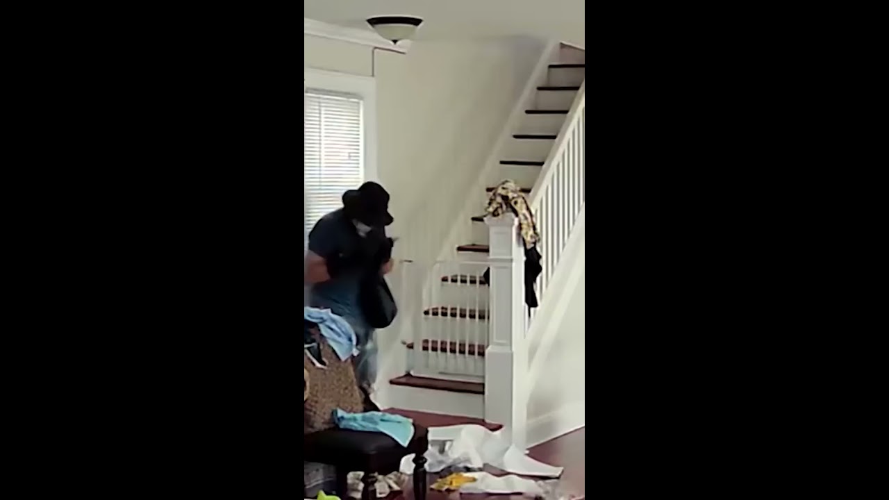 Disturbing Exclusive Video Shows Serial Burglar Inside Queens Home