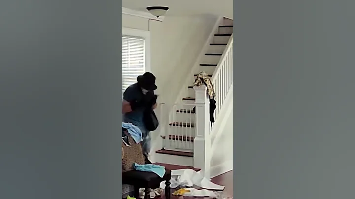Disturbing exclusive video shows serial burglar inside Queens home - DayDayNews