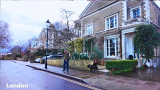 : London Walking Tour | Richmond Town | London Beautiful Suburb | 2025 | 4K