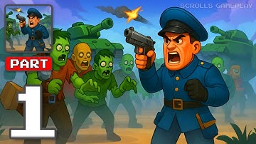 Zombies Go Home - Gameplay Walkthrough Part 1 - Zombie Escape Frenzy (iOS, Android)