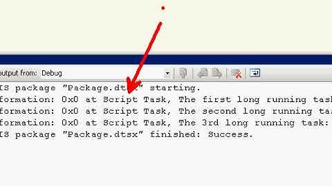 MSBI - SSIS - Add Progress Bar To Output - Part-180