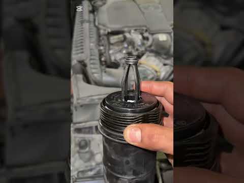 How to change oil oil filter, Mercedes ￼E400 #auto #ballbearing #automobile #oilpressure